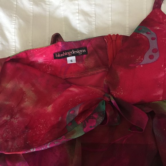 Silk mini-dress - Picture 5 of 8